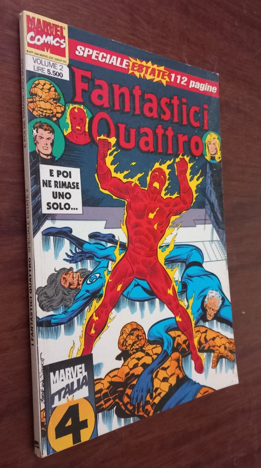 B6421 MARVEL COMICS FANTASTICI QUATTRO SPECIALE ESTATE 2 1994