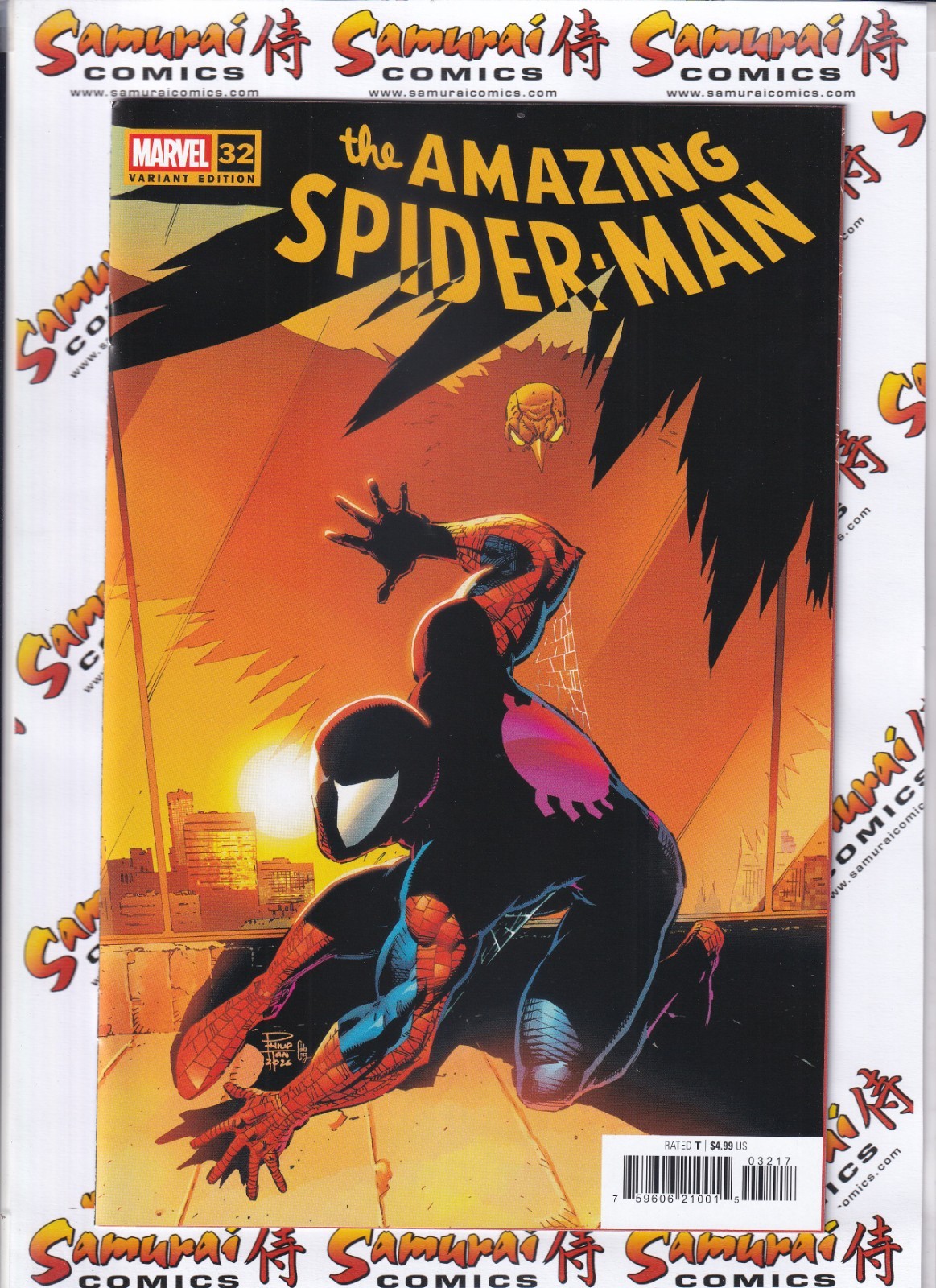 Amazing Spider-Man #32 1:25 variante marrone scansioni reali!