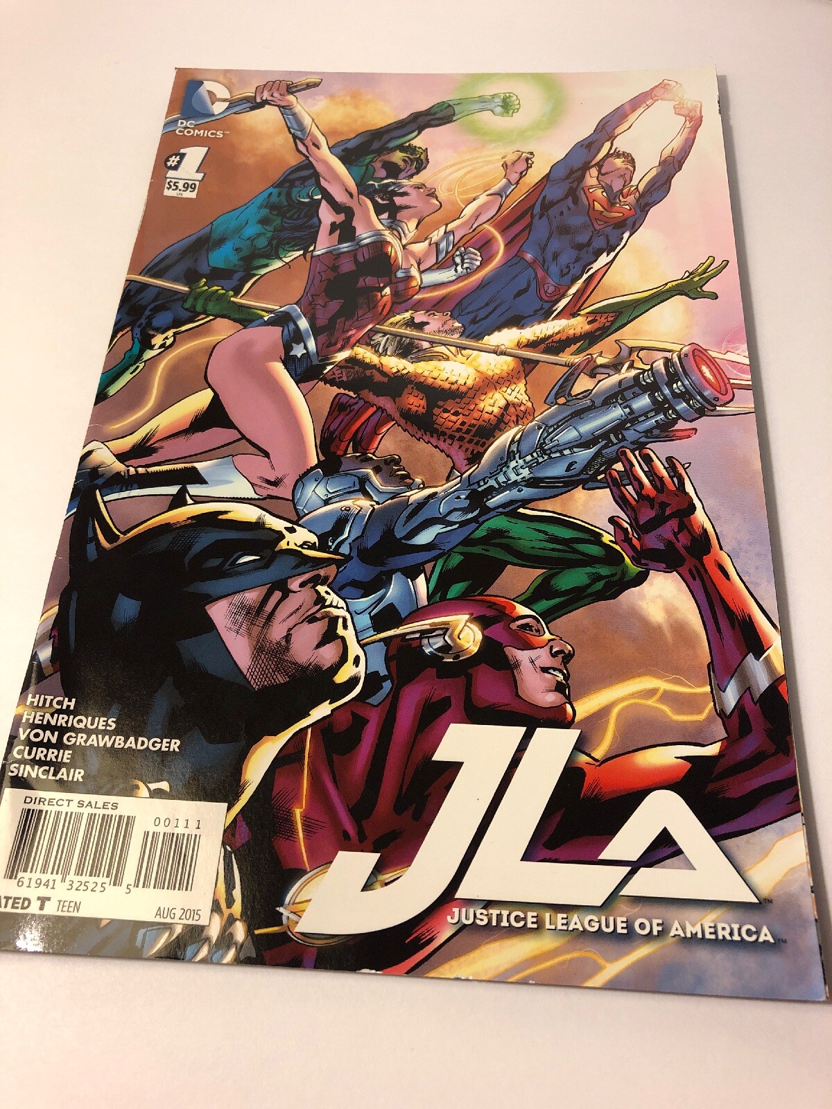 JLA Justice League Of America #1 agosto 2015, DC Comics