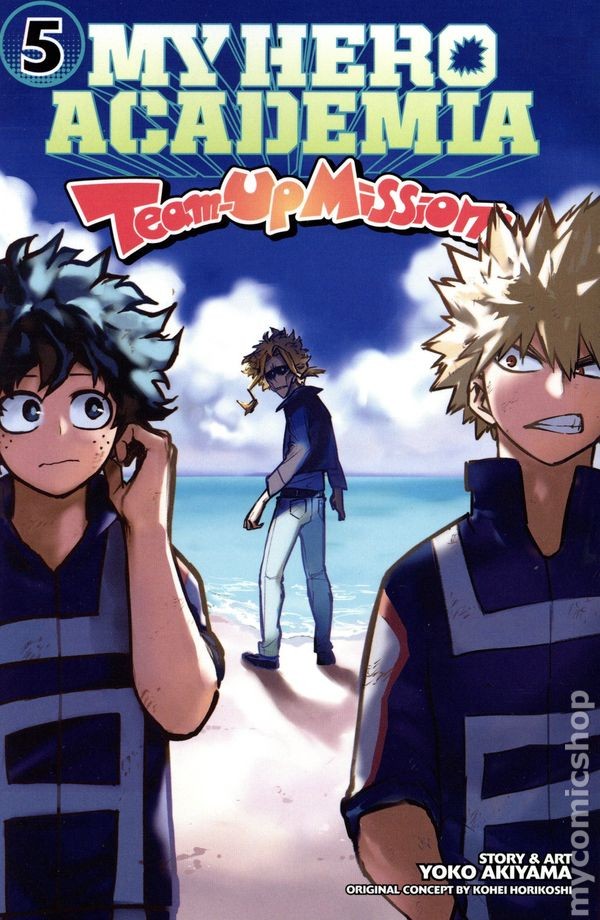 My Hero Academia Team-Up Missioni GN #5-1° NM 2024 Immagine Stock