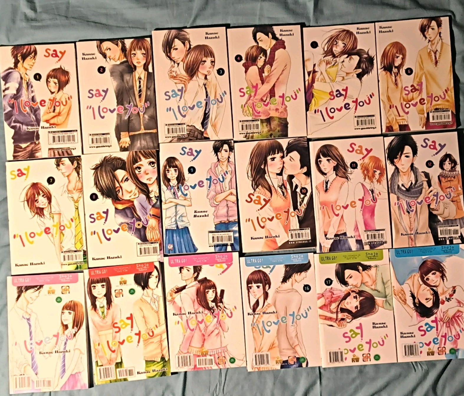 Say " I love you " manga completo ( numeri da 1 a 18) di Kanae Hazuki
