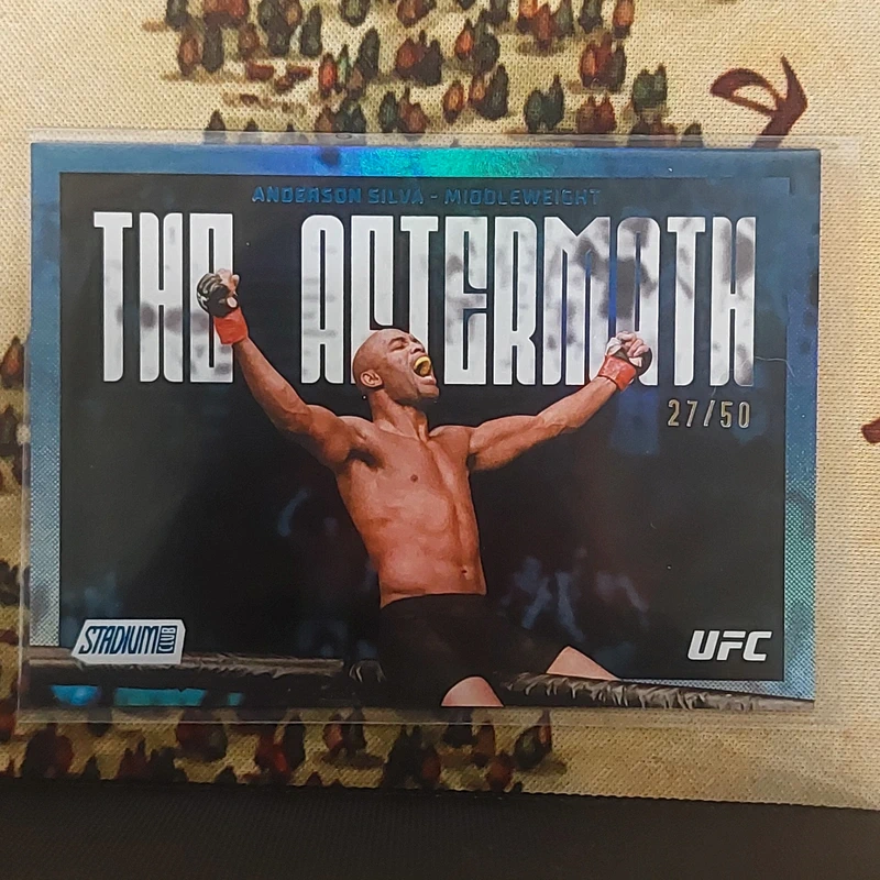 Anderson Silva /50 Topps StadiumClub