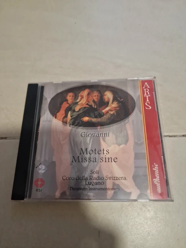 Cd de Giovanni "Motets Missa Sine"
