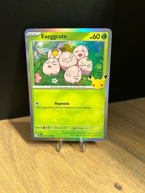 Exeggcute holo 30th celebrations Engels