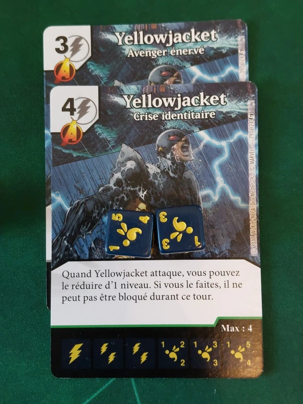 Dice Master Marvel Carte & Dés