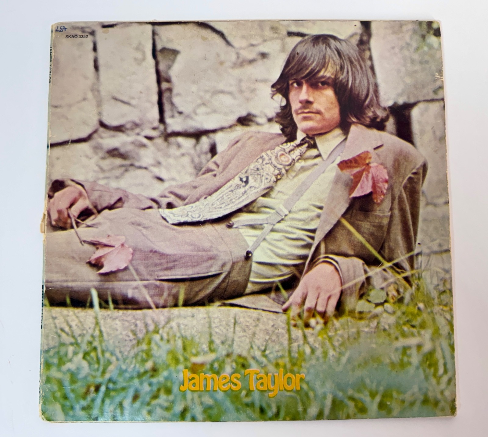 James Taylor Self-Titled Debut LP Apple SKAO-3352 G+ Scranton 1st Pressing