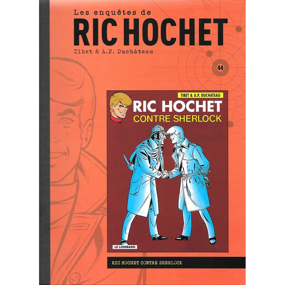 Album Le indagini di Ric Hochet - Ric Hochet contro Sherlock - T44 (2023)