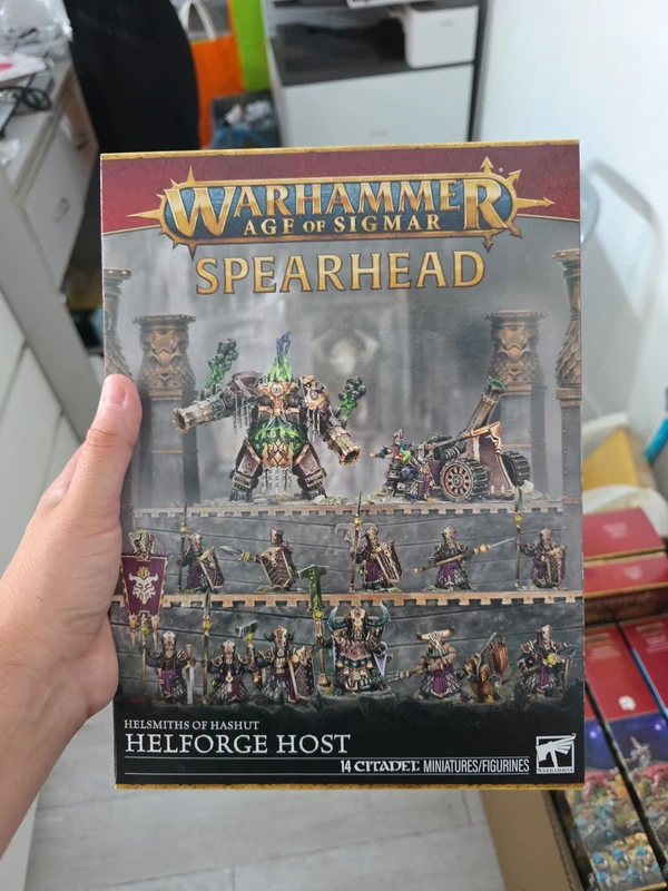 Warhammer Spearhead helsmiths of hashut helforge host
