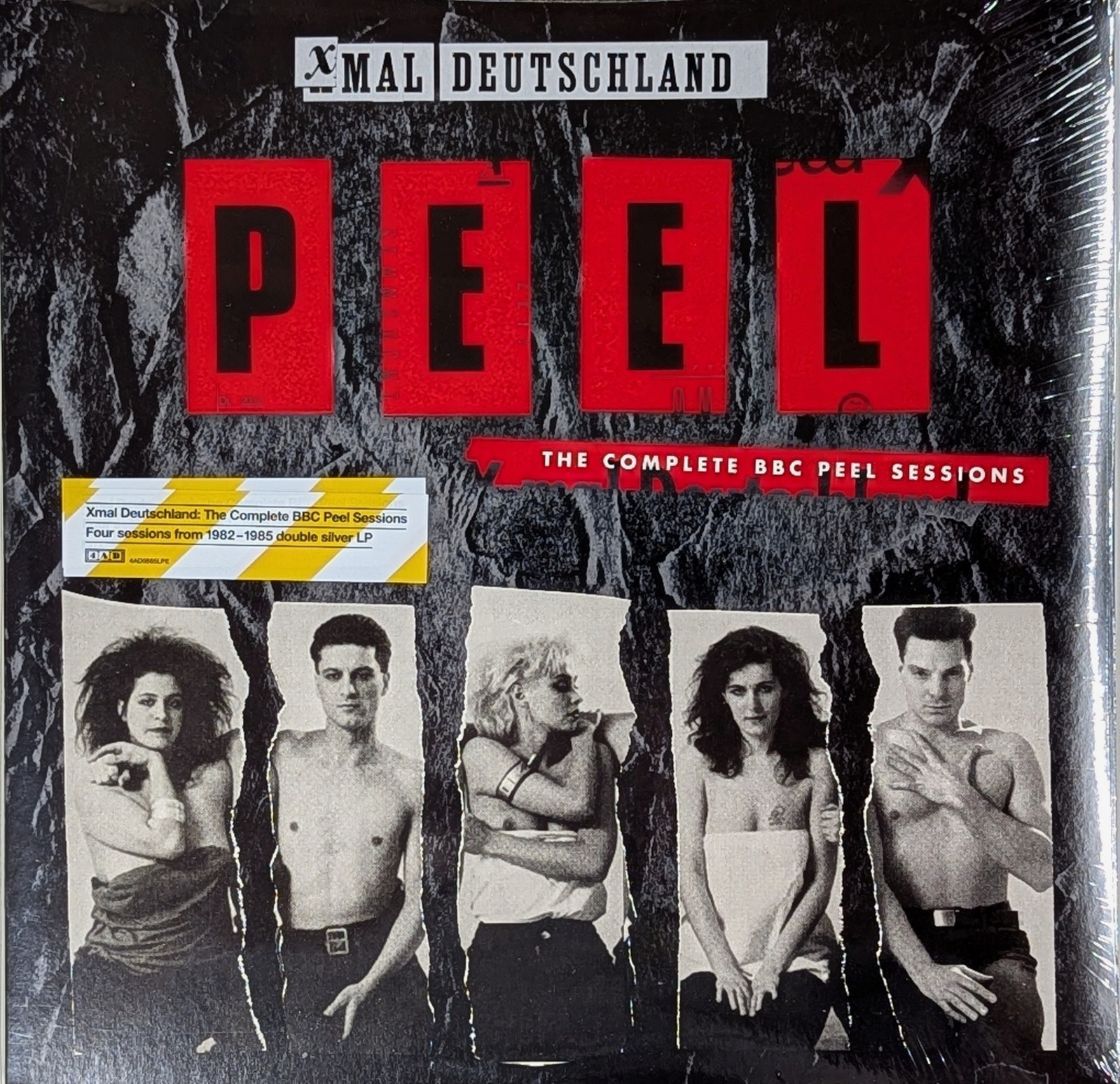 Xmal Deutschland Complete Peel Sessions Double Silver Vinyl LP New & Sealed