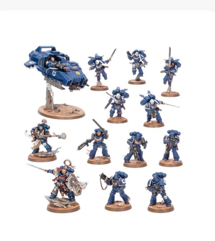 Space marine games workshop starter set