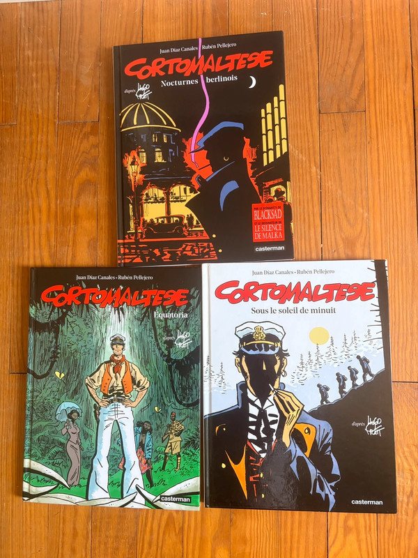 Bd Corto Maltese canales & pellejero T 13 14 16