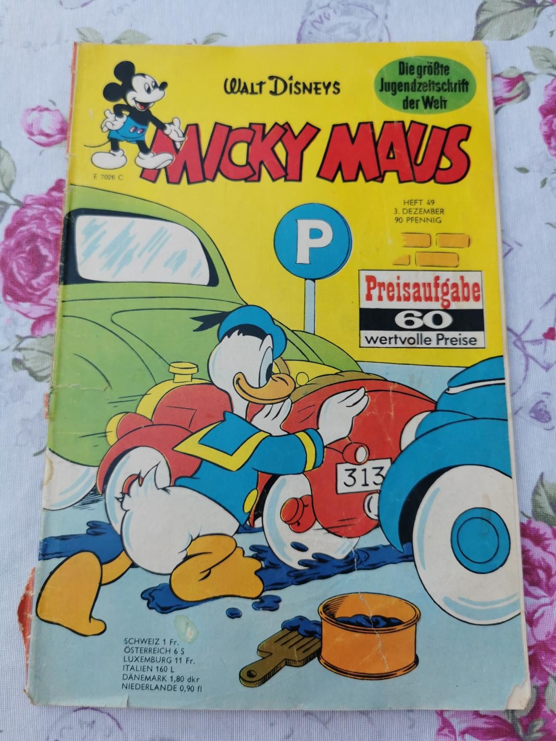 Topolino quaderno 49 del 03.12.1966 quaderno Walt Disney lotta insetti via aerea