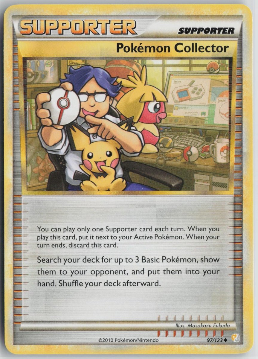 Pokemon da collezione 97/123 non comune HeartGold & SoulSilver Pokemon quasi come nuovo