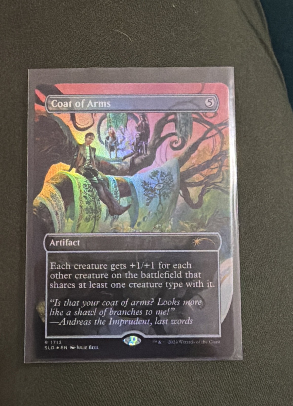Stemma (1712) (Rainbow Foil) Tana Segreta Drop Foil