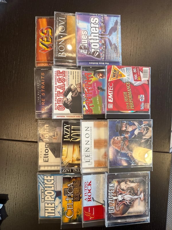 Lotto 15 cd originali rock