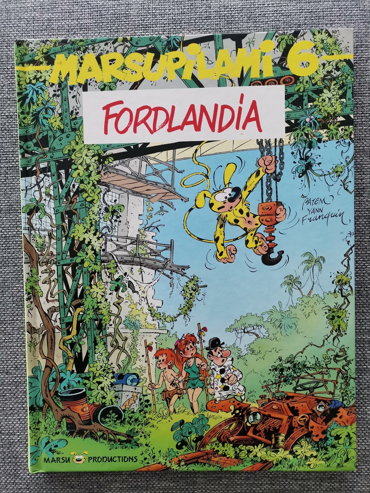 BD Marsupilami no 6, Fordlandia par Batem, Yann, Franquin première édition