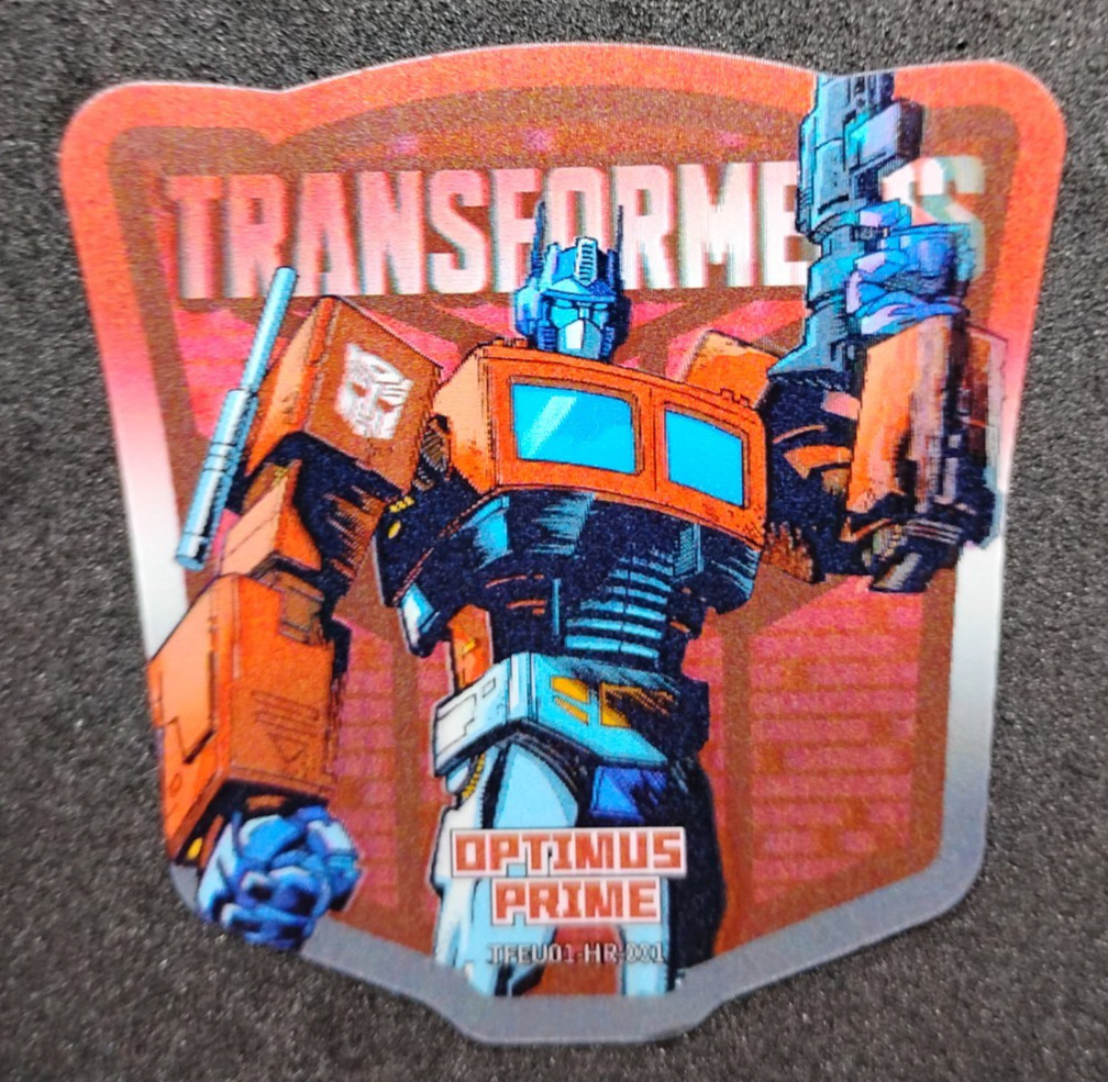 KAYOU Transformers Energon Universe Trading Card HR Card Optimus Prime
