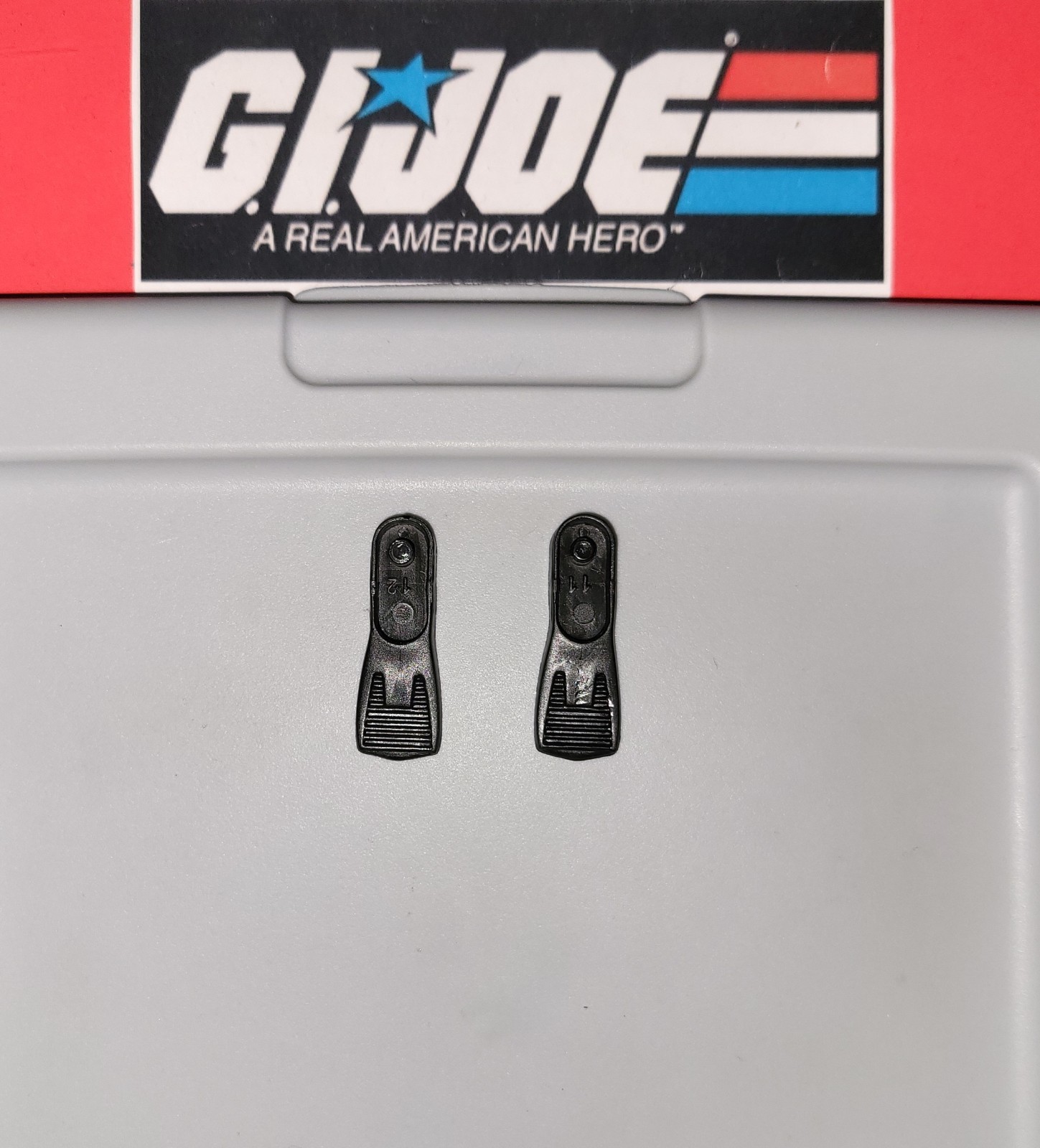 Set accessori pinne GI Joe naufragio 1994 originali anni 90 Hasbro ininterrotti