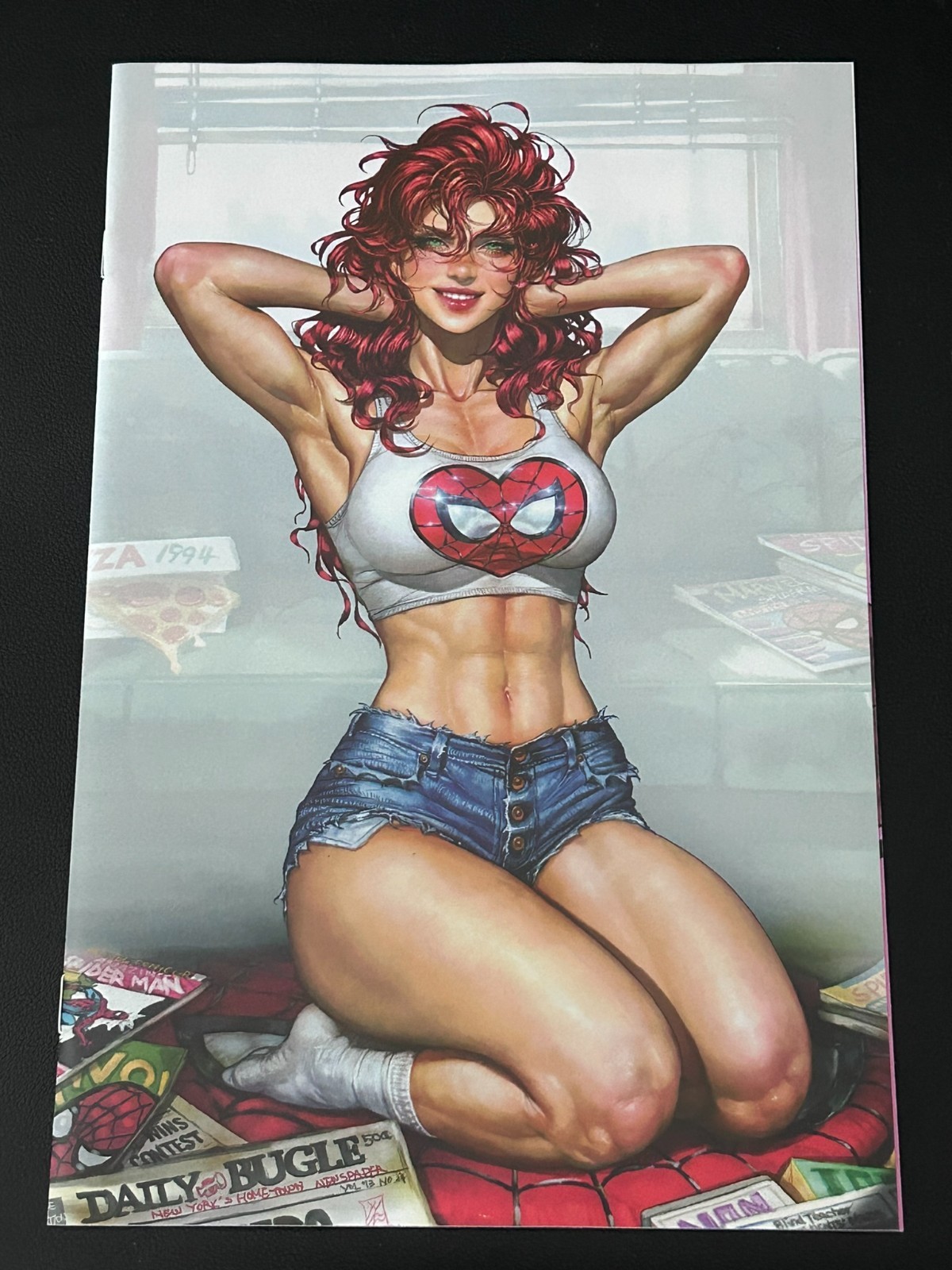 Mary Jane Face It Tiger #1 Exclusive Eom Virgin Variant Ltd 1000 NM