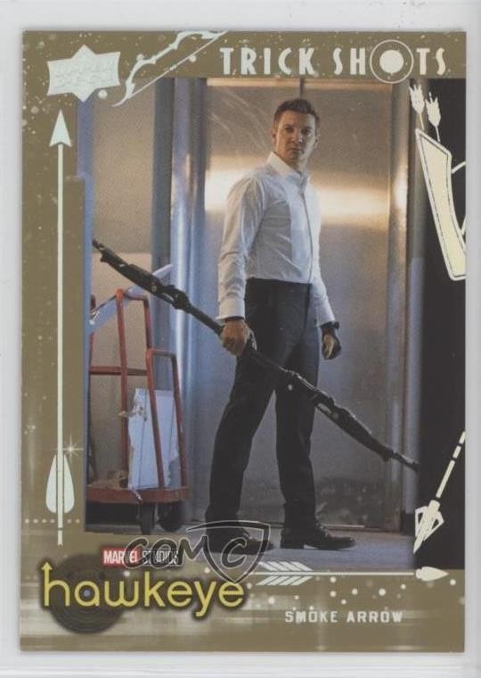 2023 Marvel Studios Occhio di Falco Trucchi Oro 34/57 Clint Barton Freccia di Fumo gd1