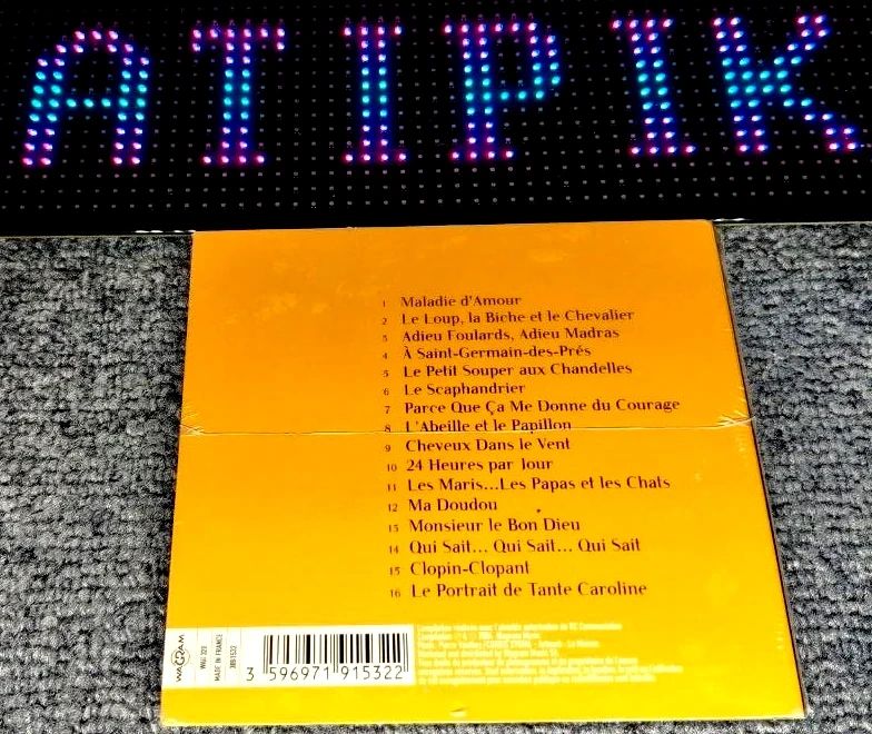 💿 CD Neuf Sous Blister - Henri Salvador - 16 Titres Éternels Collector 2004 🌿