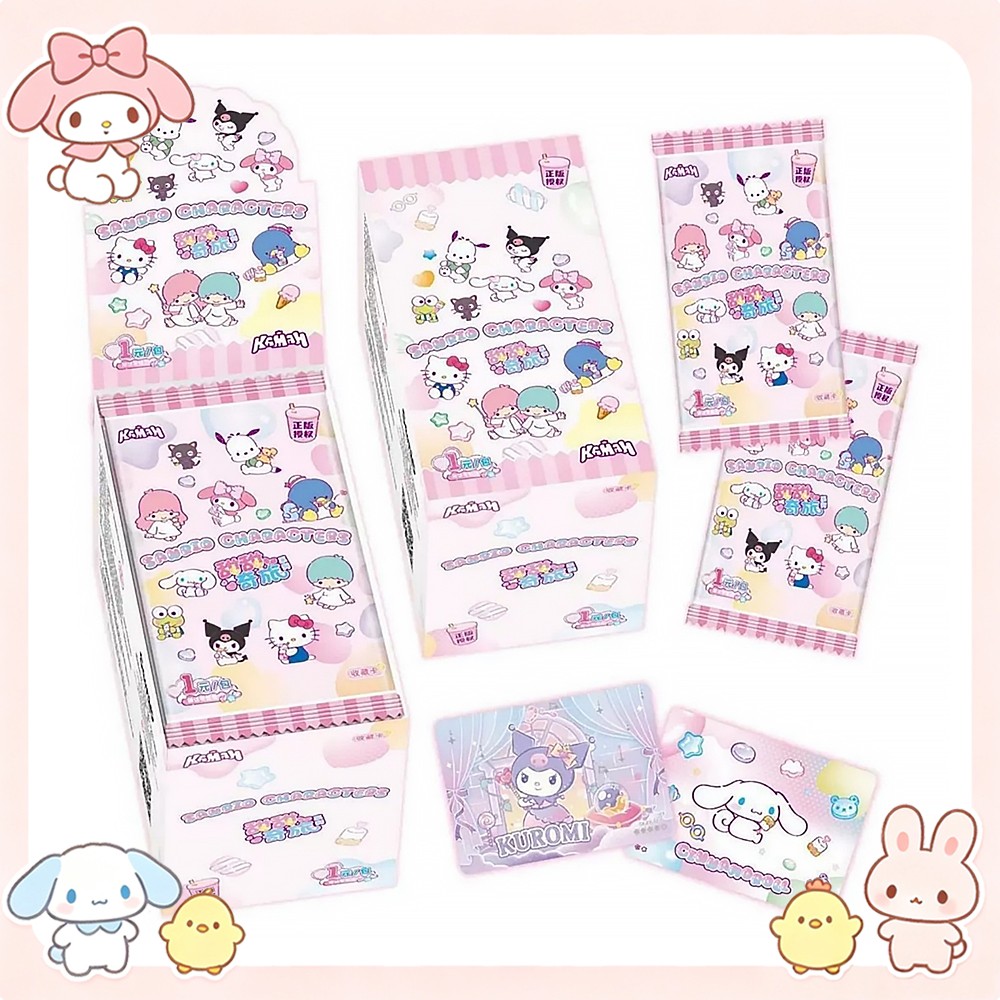 Sanrio Characters Trading Cards Booster - 36 Packs Box Sealed Collectible TCG US