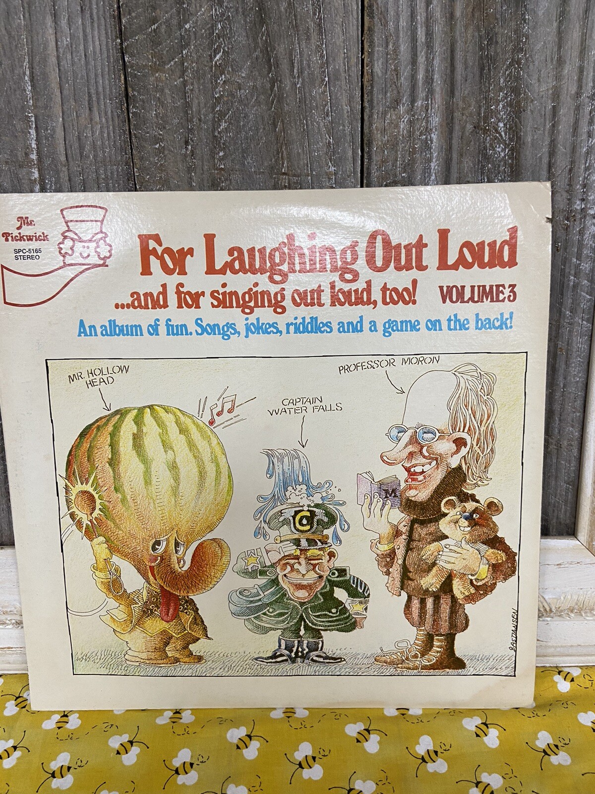 For Laughing Out Loud..and for singing out loud, too LP - SONGS ,JOKES, 1978