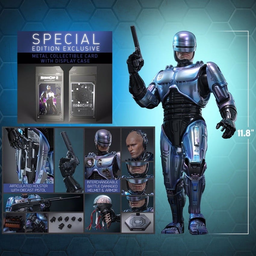 Hot Toys Robocop 2 MMS827D74 Edition Special (Disponible Dans Mon Stock 10 Jours