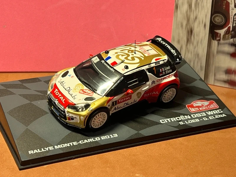 Altaya 1:43 - Citroen DS3 WRC #1 - Rallye Monte-Carlo 2013