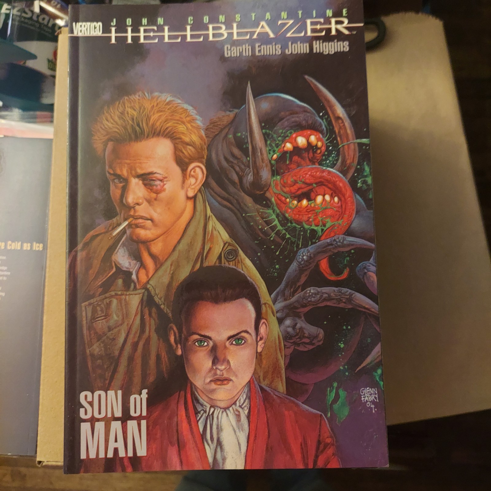 John Constantine: Hellblazer Son of Man TPB Garth Ennis/John Higgins prima stampa