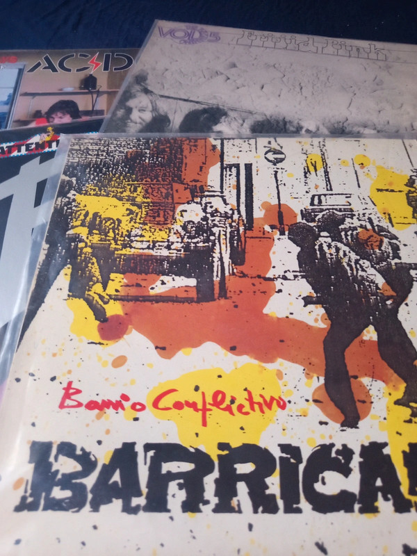 Lp barricada barrio conflictivo 1985