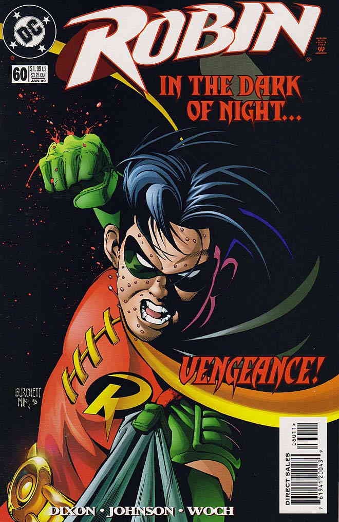 Robin #60 VF; DC | Chuck Dixon - w/Bag+Board