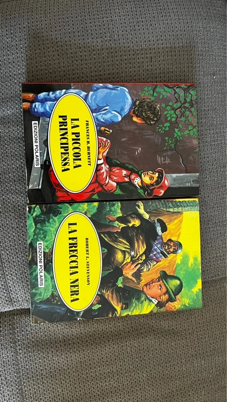 lotto 2 libri Edizioni Polaris - collana classici ragazzi - versione integrale.