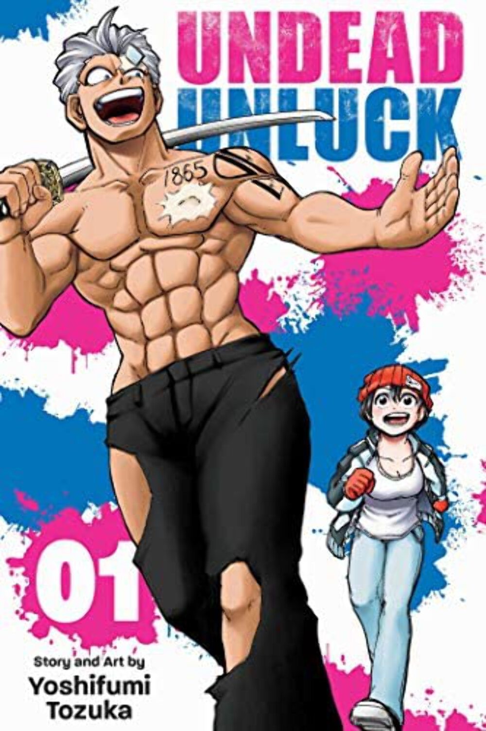 Undead Unluck Vol 1 Manga Usato Lingua Inglese Graphic Novel Fumetto