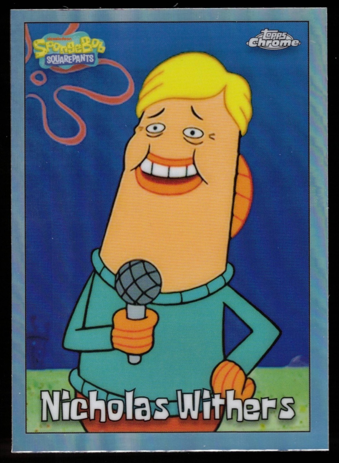 Nicholas Withers - 2025 Topps Chrome Spongebob Squarepants rifrattore #187