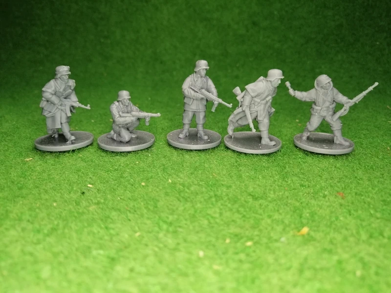 5 soldats allemands pour bolt action