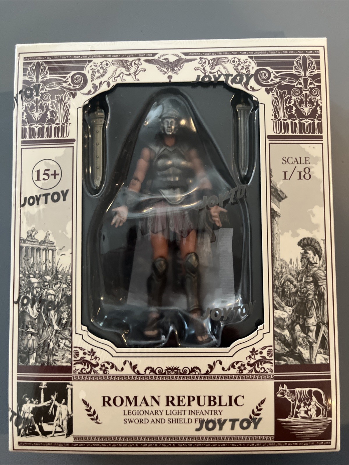 JoyToy Roman Republic Legionary Light Infantry Female 1:18 Action Figure