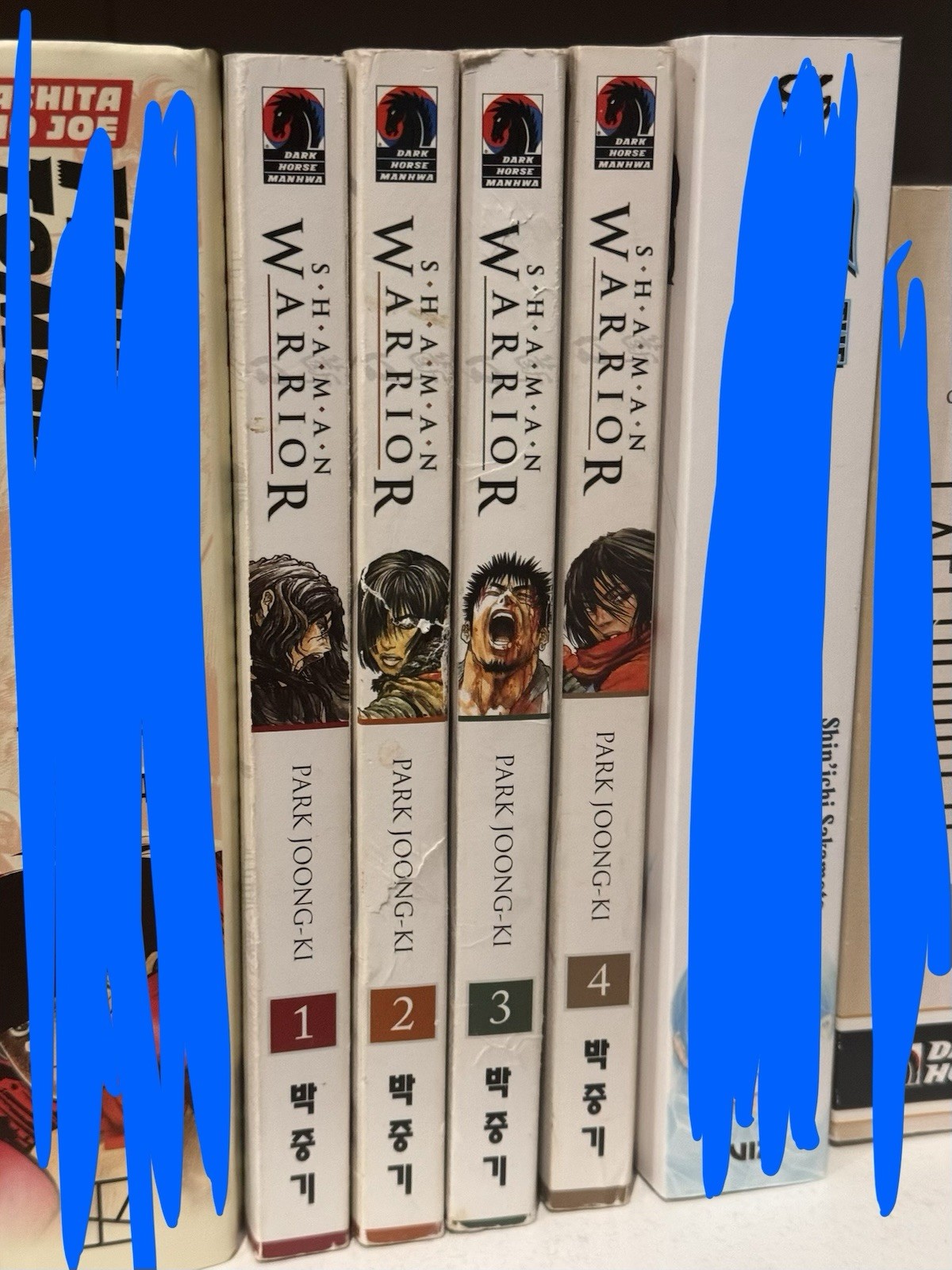 Shaman Warrior Volumi 1-4 Manhwa Manga Inglese