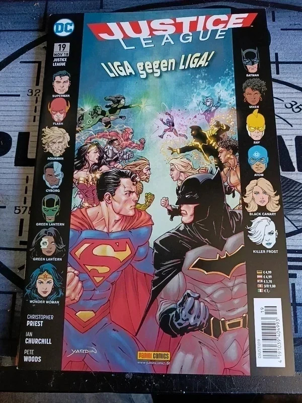 Justice League 19 von 20 - DC rebirth - Panini - deutsch