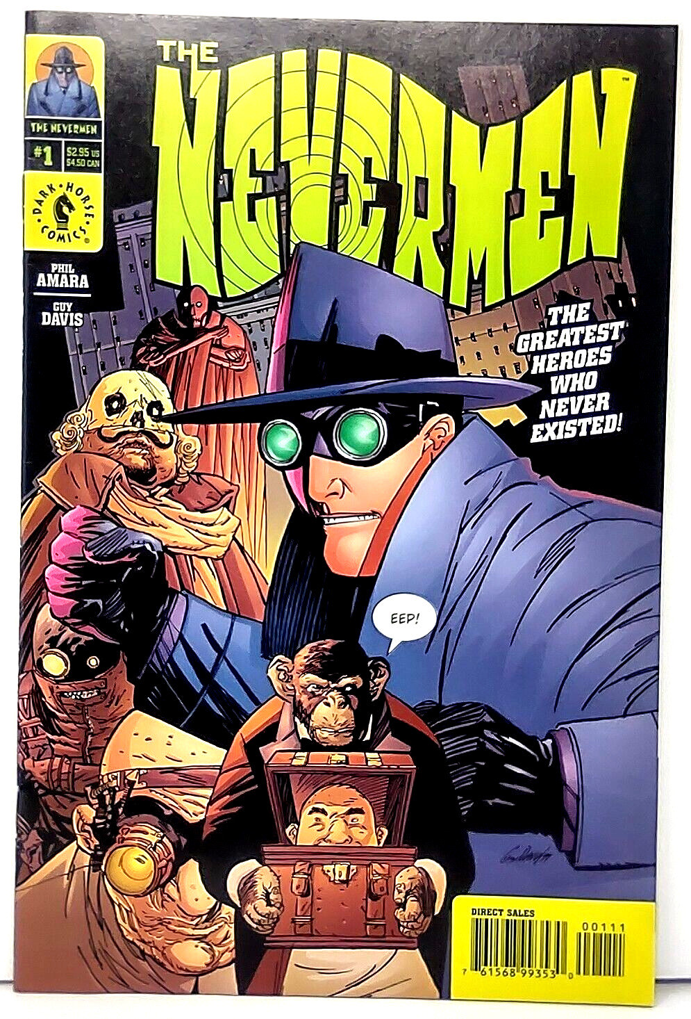 The Nevermen Issue 1 Dark Horse Comics 2000