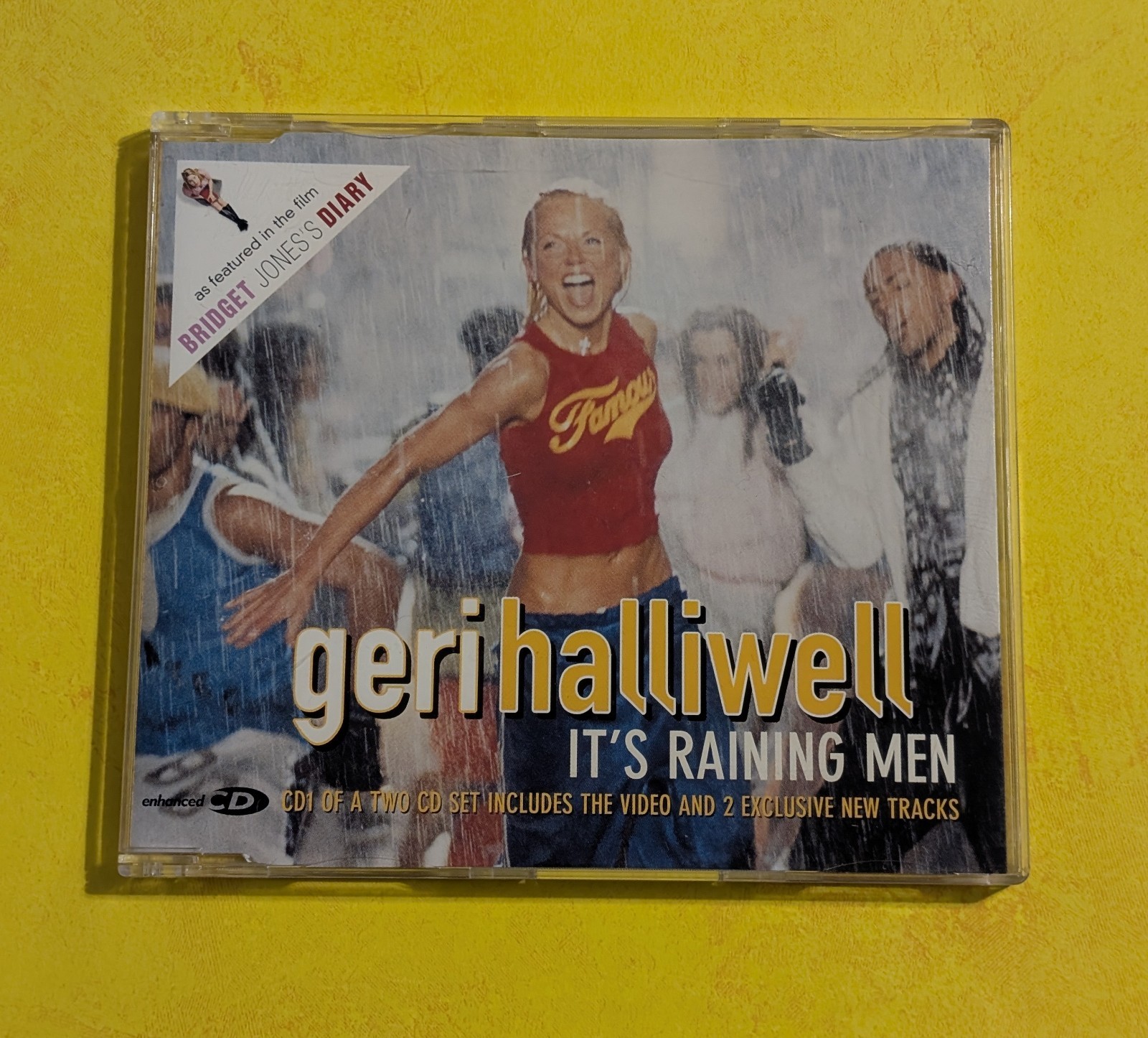 Geri Halliwell - It's Raining Men (2001 CD Single) Bridget Jones's Diary Pop 