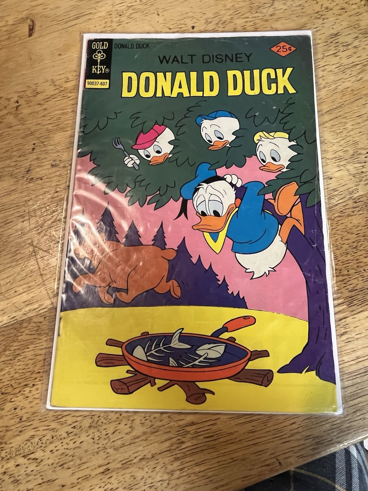 WHITMAN DONALD DUCK #173 LUGLIO 1976 90037-607 Walt Disney fumetto chiave oro!!!