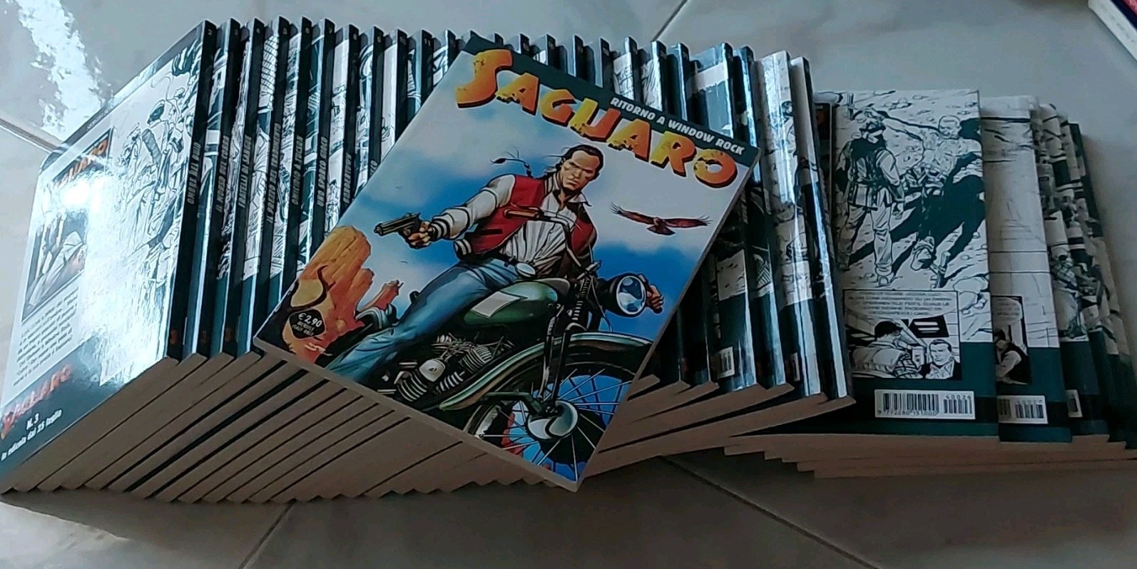2014 Saguaro lotto 31 fumetti sequenza dal n.1 Bonelli