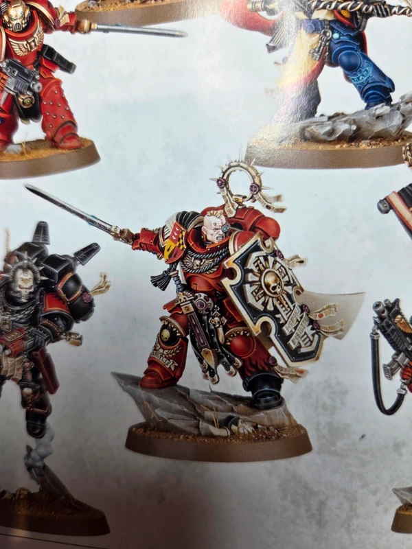 Capitain with relic shield