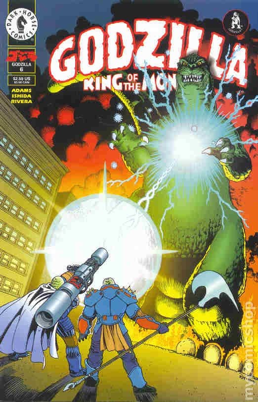 Godzilla #6 VF- 7.5 1995 Immagine Stock