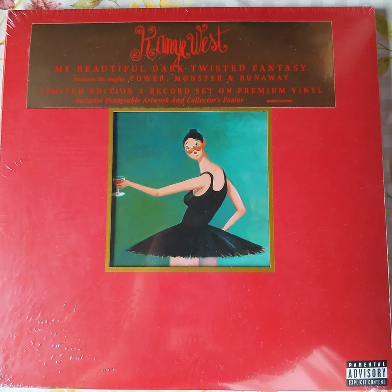 My beautiful dark twisted fantasy vinyl - limited edition