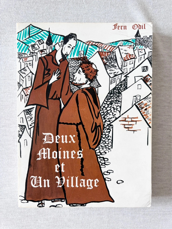 Deux moines et un village Fern Odil