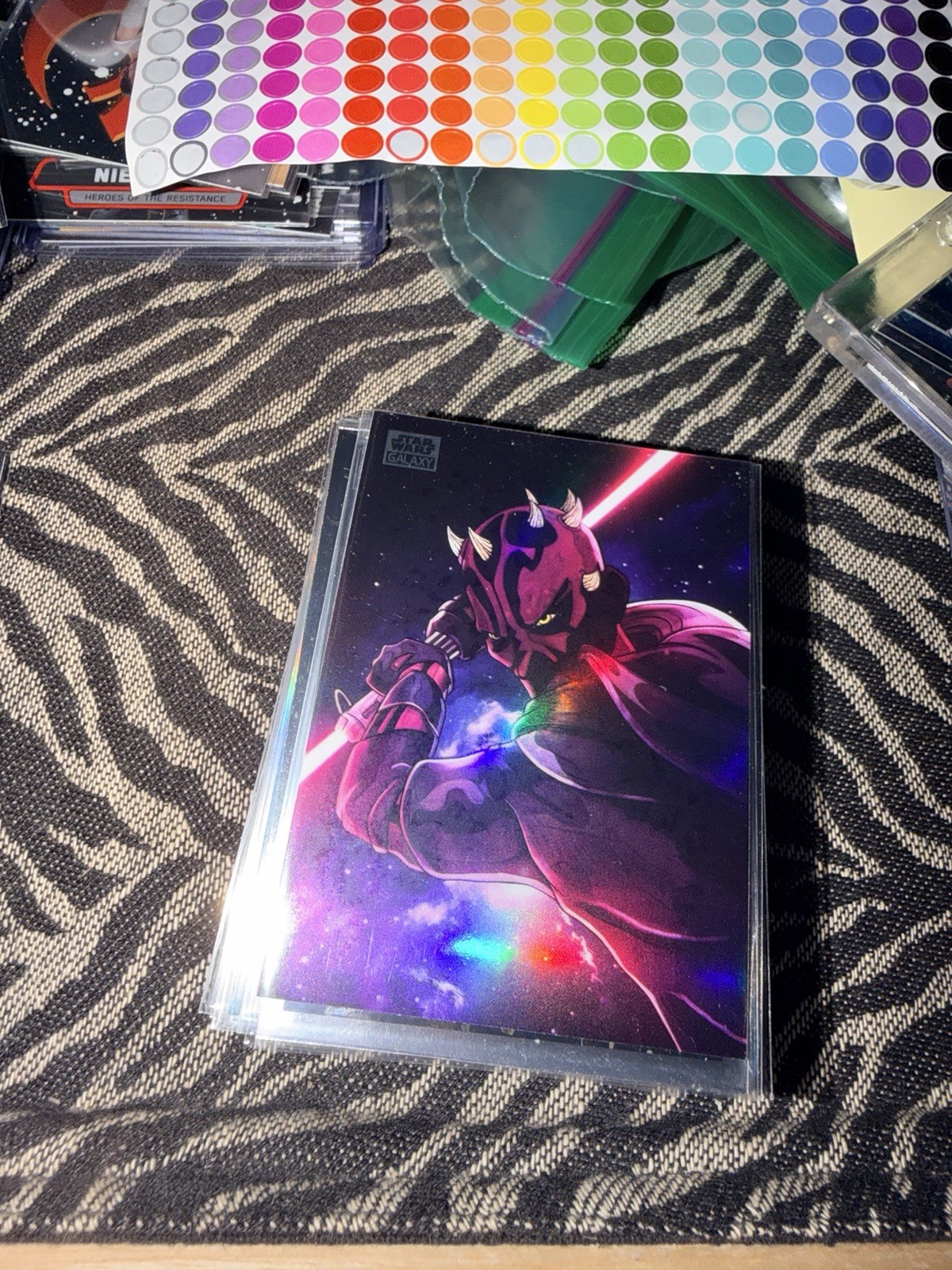 Galactic Maul 2024 Topps Chrome Star Wars Galaxy #AS-8 X-Fractor /10