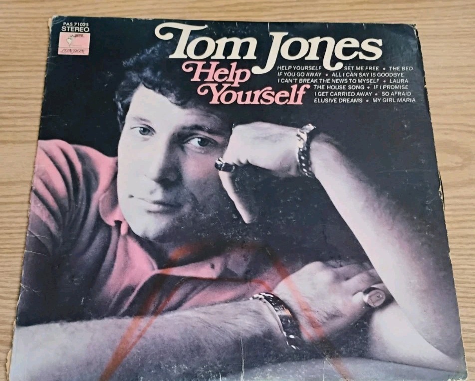 TOM JONES-HELP YOURSELF VINYL ALBUM 
