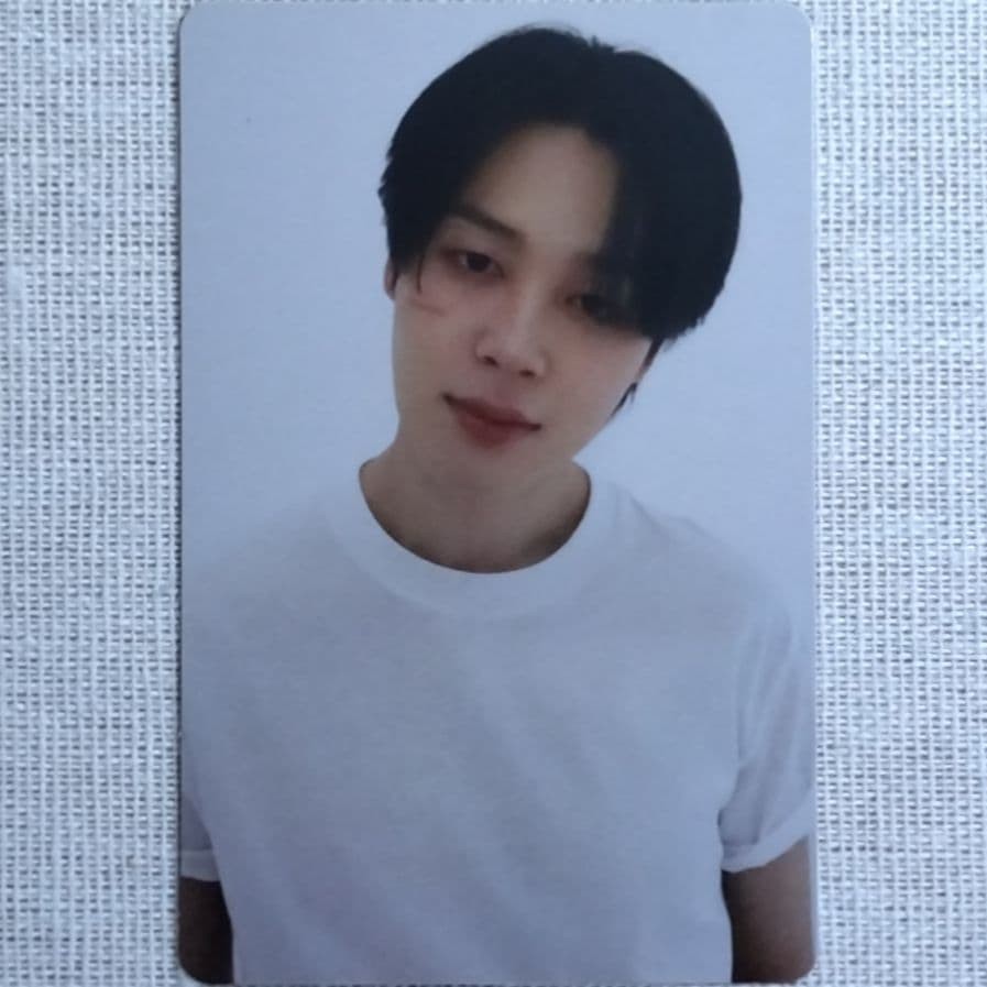 BTS JIMIN FACE Universal Music Store Limited Lucky Draw Photocard Commemorative